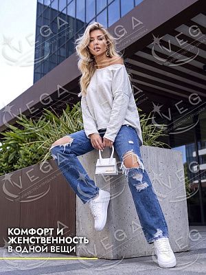 картинка Лонгслив женский 572 магазин Одежда+ являющийся официальным дистрибьютором в России 