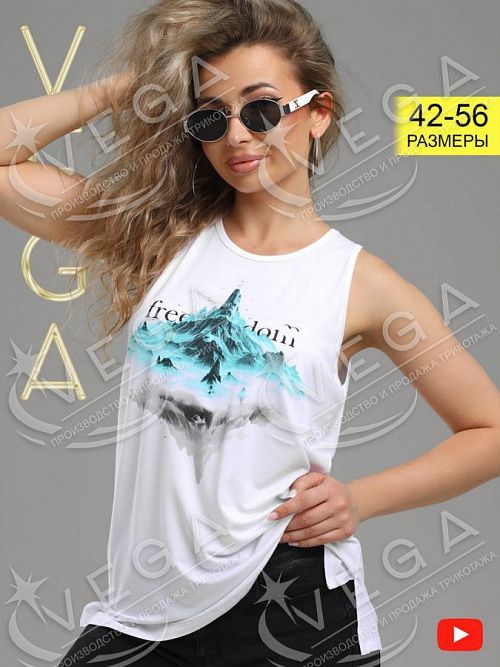 картинка Майка женская 432 от магазина Одежда+